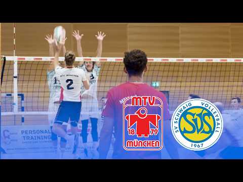 Volleyball 3. Liga – MTV München vs. SV Schwaig II [20.09.2025] | HIGHLIGHTS