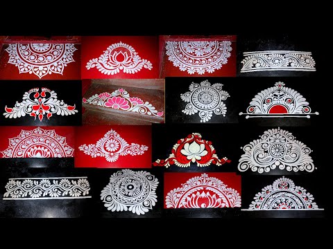 Top 44 new different types alpona designs/beginners alpona design/alpona design photos