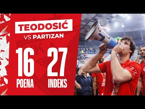Miloš Teodosić u finalu Kupa Radivoj Korać protiv Partizana | 17. Februar 2024.