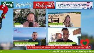 LIVE - Moving to Portugal and Real Estate Information on the Good Morning Portugal Show