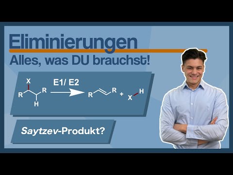 Eliminierungen: E1, E2, Regiochemie, Mechanismus | Chemie Tutorial Deutsch