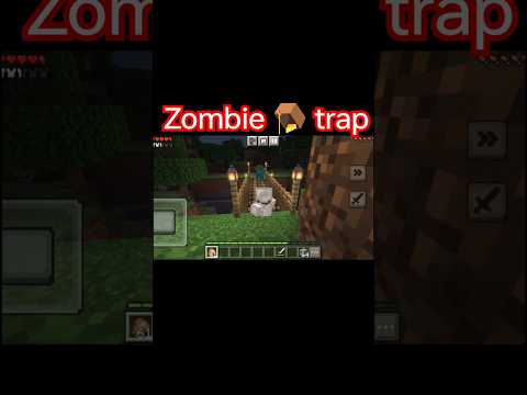 Ultimate Zombie Bridge Trap! 😱 | Minecraft Shorts