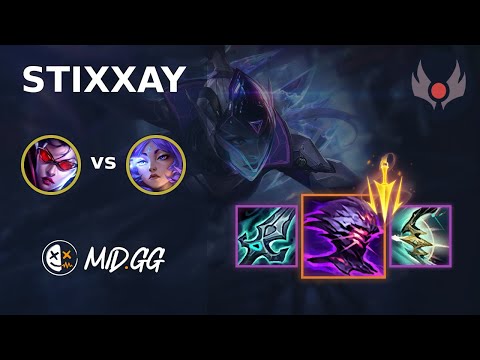 MID.GG: [ Stixxay ] Vayne BOT vs Yunara | NA GRANDMASTER | LOL Season 2025