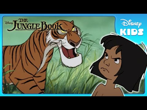 🐯 Mowgli Faces Shere Khan! | Jungle Book | Disney Kids