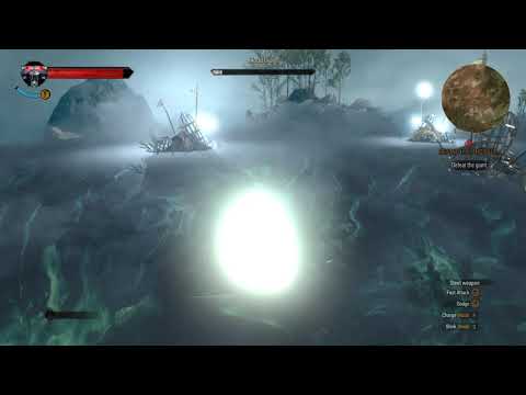 Ciri VS Cloud Giant - Playing as Ciri in Blood and Wine - The Witcher 3: Wild Hunt