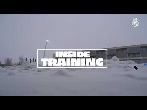 Training on snow