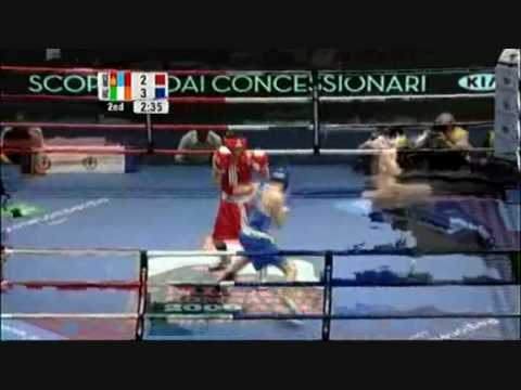 John Joe Nevin V Inderkhuu Enkhjargal - AIBA World Championshhips 2009 (Part 1)