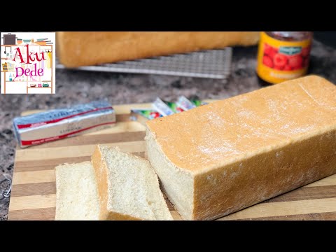 How to Make the Best Ghanaian Butter Bread. Agege Bread || How to Make easy One Pan Egg Toast