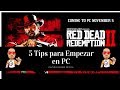 Red Dead Redemption 2 Pc 5 Tips Para Empezar El Juego