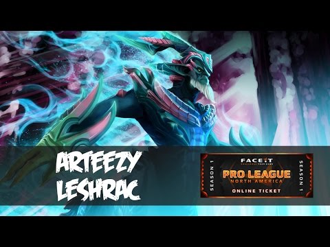 Arteezy (Leshrac) @ FACEIT Pro League North America