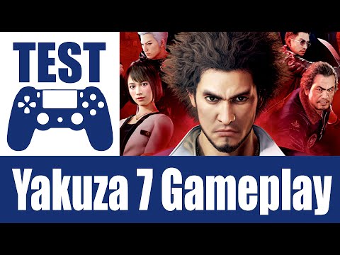 Yakuza 7 - Like a Dragon - Gameplay Test der Demo (PS4)