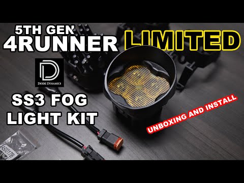 5th Gen Toyota 4Runner LIMITED | Diode Dynamic SS3 Fog Light Install
