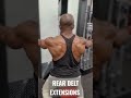 REAR DELT EXTENSIONS POST DOUBLE HIP REPLACEMENT SURGERY #damianbaileyfitness