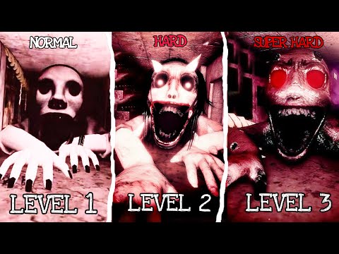PETAPETA: School of Nightmares 1 to 3 Levels - ALL MODES