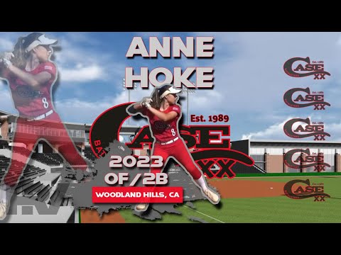 2023 Anne Hoke Outfield and Second Base, Softball Skills Video - Case Batbusters