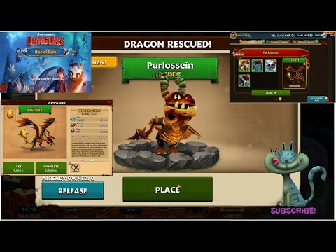 DragonsRiseofBerk Get Your Hands on the Elusive Purlossein Dragon with this Complete Collection!