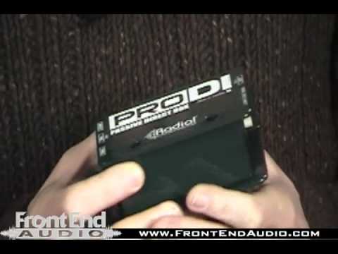 Radial ProDI @ FrontEndAudio.com