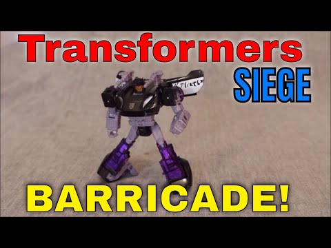 Transformers WFC Siege Barricade - GotBot True Review NUMBER 610