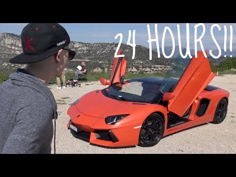 24 HOURS WITH THE LAMBORGHINI AVENTADOR!!