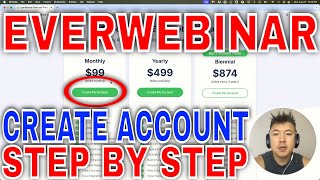 ✅ How To Sign Up Create EverWebinar Account 🔴