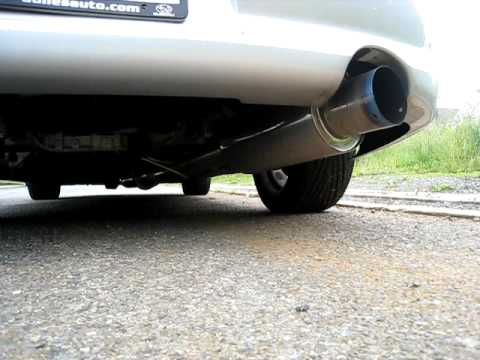 Evo8 Megan racing turbo back, turboxs test pipe