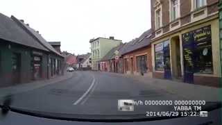 preview picture of video 'Wronki to Sieraków driving the long way 2014 [1v3]'