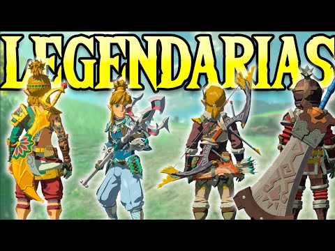 ✨THESE ARE THE 4 BEST WEAPONS IN Zelda Tears!! Scimitar, Trident, Eagle Bow, Rock Crusher...