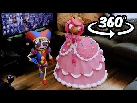 Pomni and Princess Loolilalu In YOUR House - The Amazing Digital Circus - 360º/4k