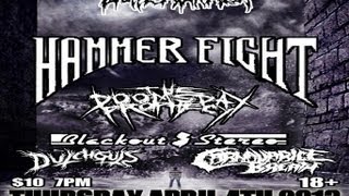 Gutter Christ Presents Hammer Fight with Carnavarice Breath at The Blue Room 4-4-13