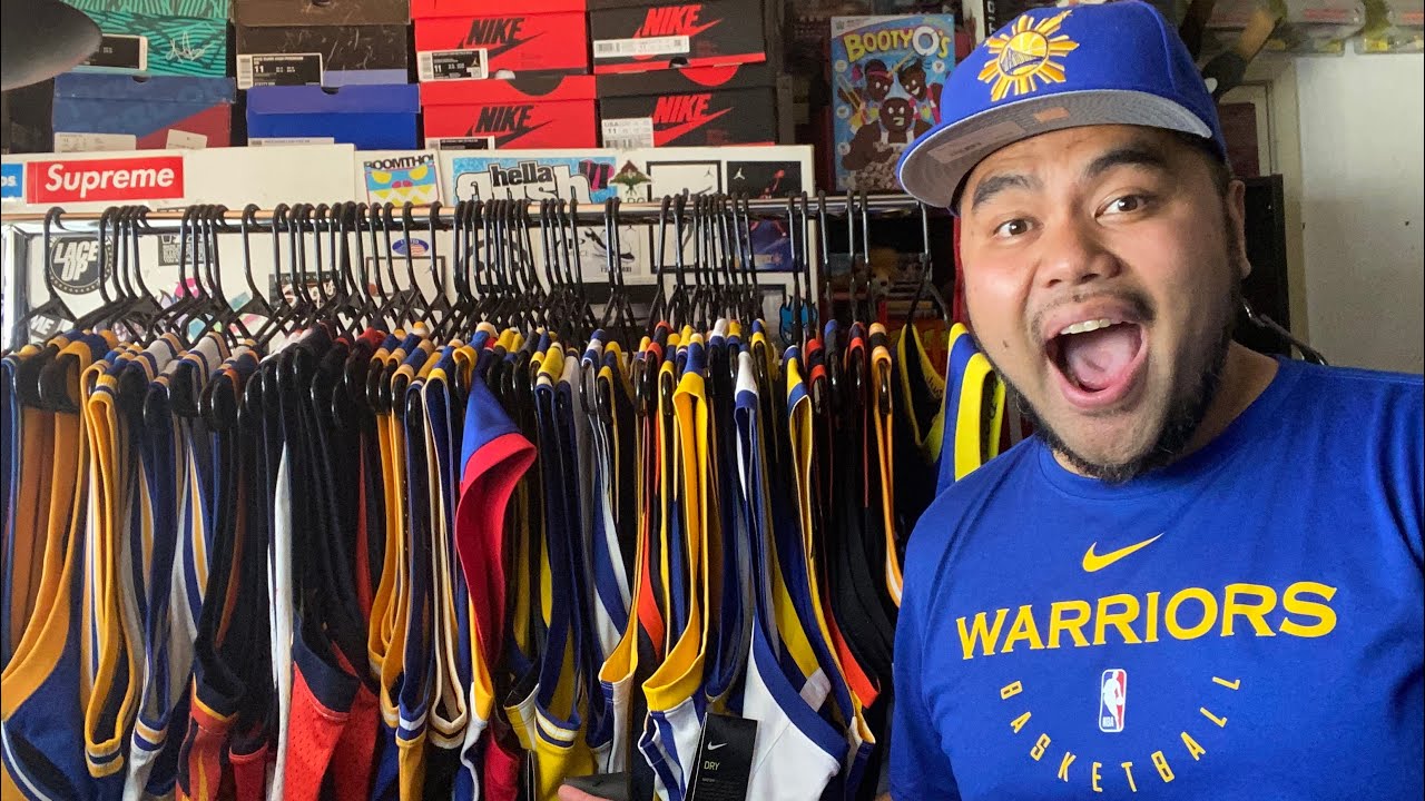 MY ENTIRE GOLDEN STATE WARRIORS JERSEY COLLECTION AS OF TODAY! DUBNATION MARATHON WTTB: VOL. 26!