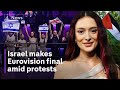 Israel's participation in Eurovision final sparks protests