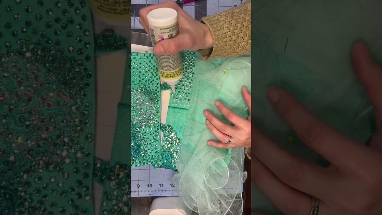 Dance Costume Rhinestone Application Tutorial