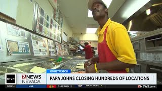 Papa John's Pizza closing hundreds of restaurants after what they say was a tough quarter