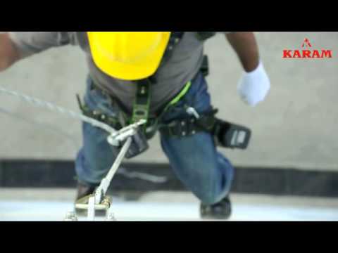 Pp black evacuation anchor emergency escape kit for fall pro...