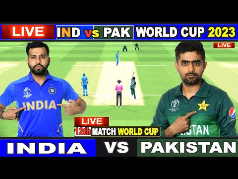 Live: IND Vs PAK, ICC Cricket World Cup | Live Match Centre | India Vs Pakistan | 1st Innings