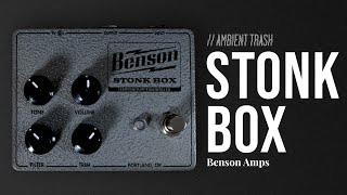 Video thumbnail for Benson Amps - Stonk Box Fuzz // Full Demo by ambienttrash
