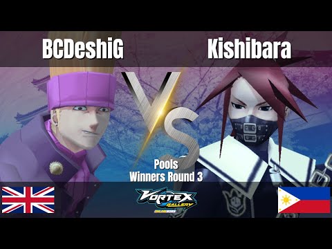 BCDeshiG (Edge) vs Kishibara (Zaki) - Vortex Gallery Online 2023 Project Justice Winners Round 3