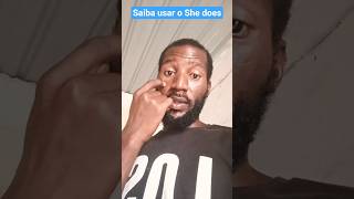 Como se usa o She does?