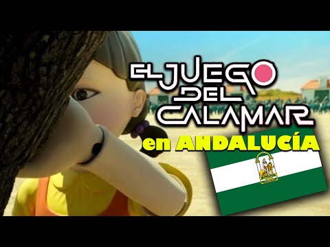 The Choco Game 🤣🦑🇳🇬 "The Squid Game" in Andalusia