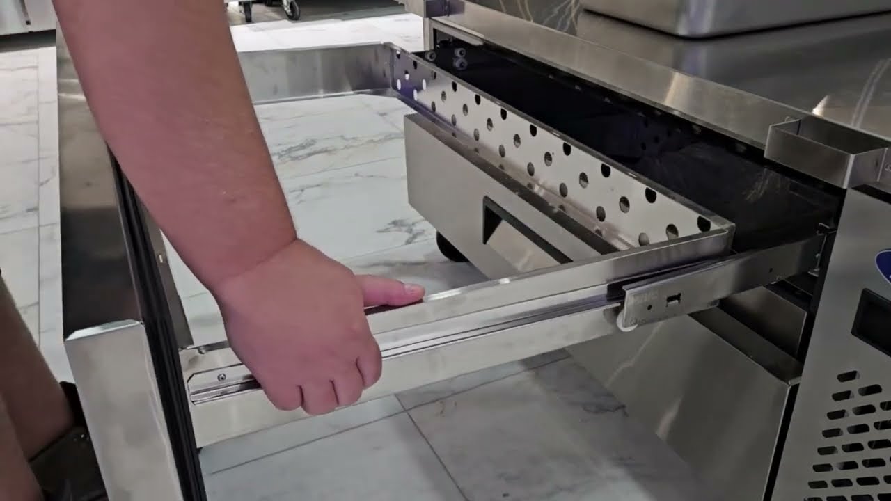 Atosa Chef Base Drawer Removal
