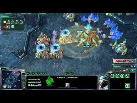 White Ra vs BratOK Game 1 on Xel Naga Caverns - PvT - Starcraft 2