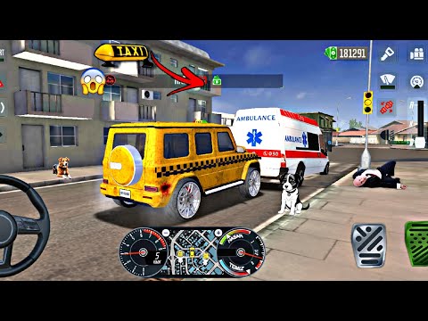 4X4 CARS CLASSIC UBER DRIVER👮‍♂️🚖CityCar Driving Games Android iOS -Taxi Sim2020 Gameplay