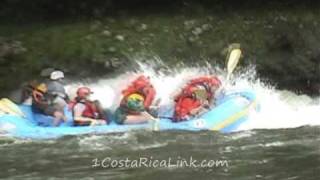 preview picture of video 'White Water Rafting in Costa Rica'