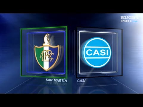 San Martin vs CASI (8-31) - Rugby URBA Top 12 - Fecha#7 (23-06-2018)