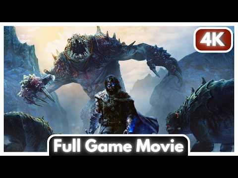 Middle-earth Shadow of Mordor - Lord of the Hunt DLC - Full Game Movie (All Cutscenes)