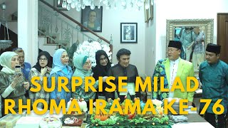 Download lagu SURPRISE MILAD RHOMA IRAMA KE-76 mp3 Download lagu SURPRISE MILAD RHOMA IRAMA KE-76 mp3