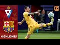 BARCELONA op volle TOEREN, De Jong ONMISBAAR | Eibar vs Barcelona | La Liga 2019/20 | Samenvatting