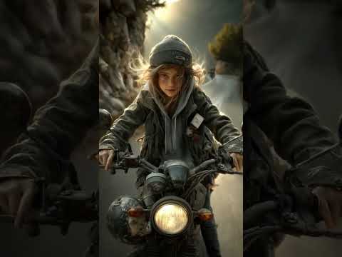 Ela olhou pra mim e naquele silêncio entre os capacetes, eu soube:Eu te amo, mas eu preciso partir