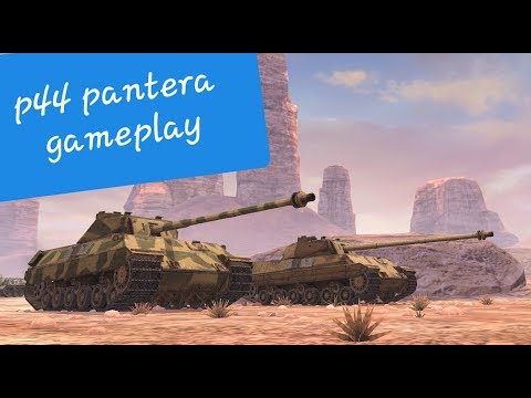 P44 pantera / gameplay / SqubanyTV WoT Blitz