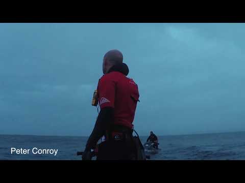 Over the falls at Mullaghmore